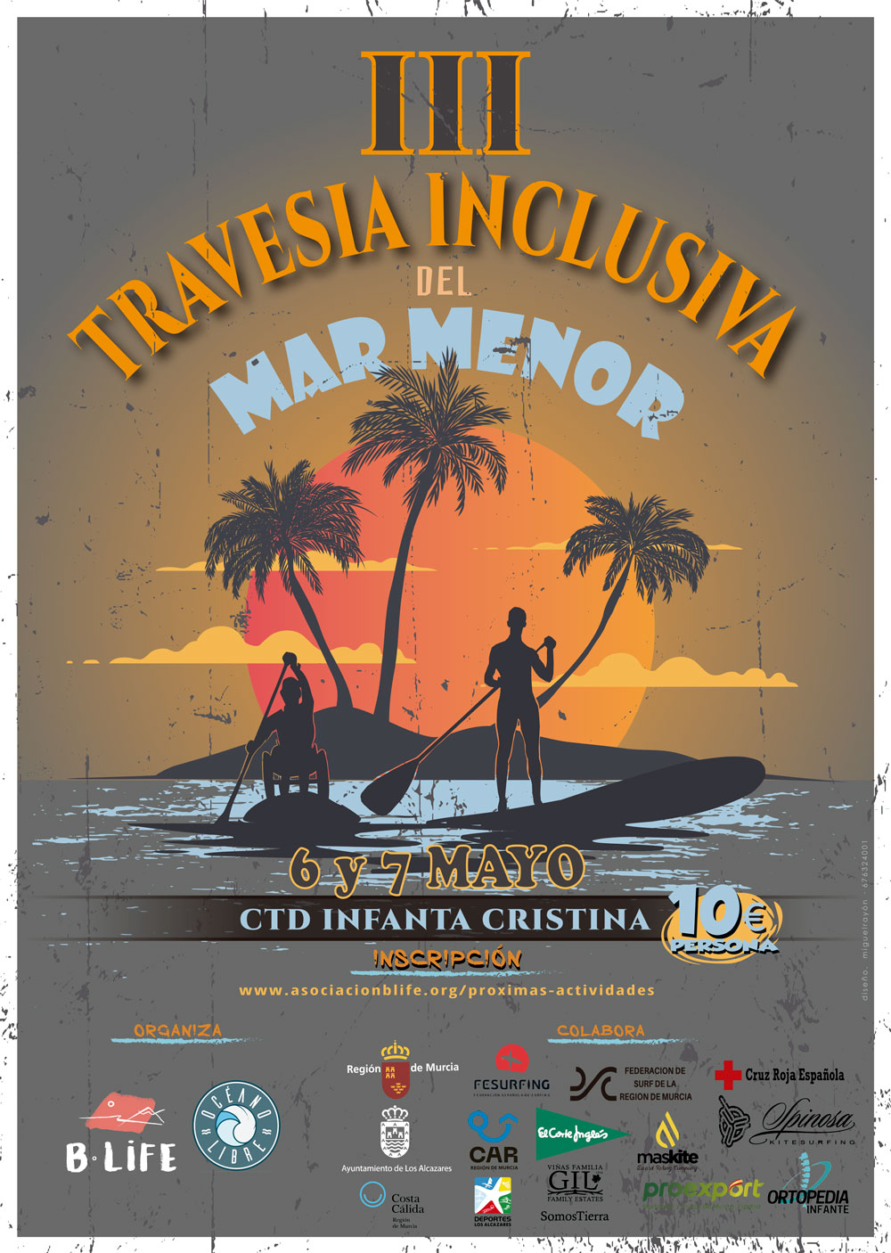 Travesia Inclusiva Del Mar Menor Federaci N De Surf De La Regi N