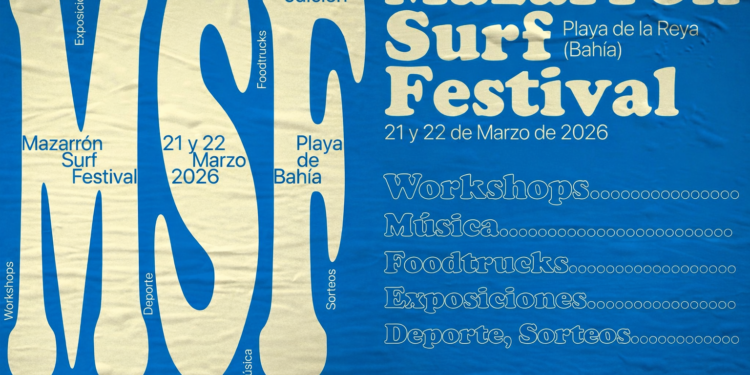 Mazarrón Surf Festival celebra su tercera edición los días 21 y 22 de marzo